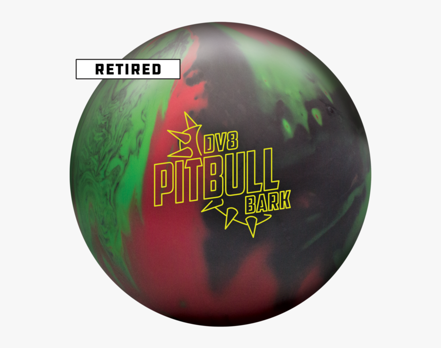 Retired Pitbull Bark - Pitbull Bark Bowling Ball, HD Png Download
