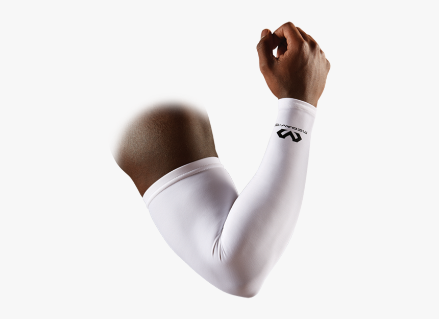 Compression Arm Sleeve/single 
 Class - White Mcdavid Arm Sleeve, HD Png Download