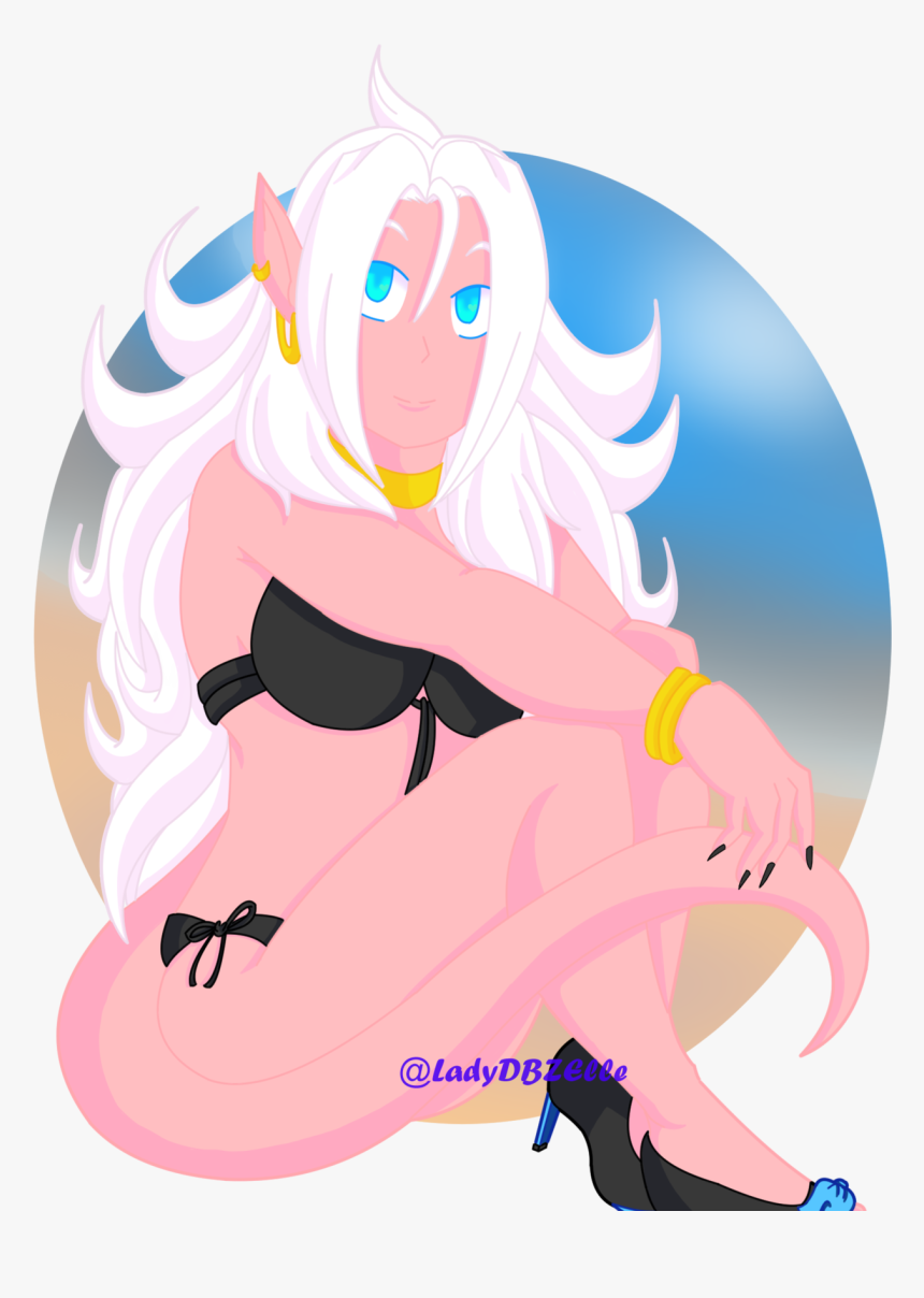 Android 21 In A Bikini That Someone Requested Me - Anime, HD Png Download