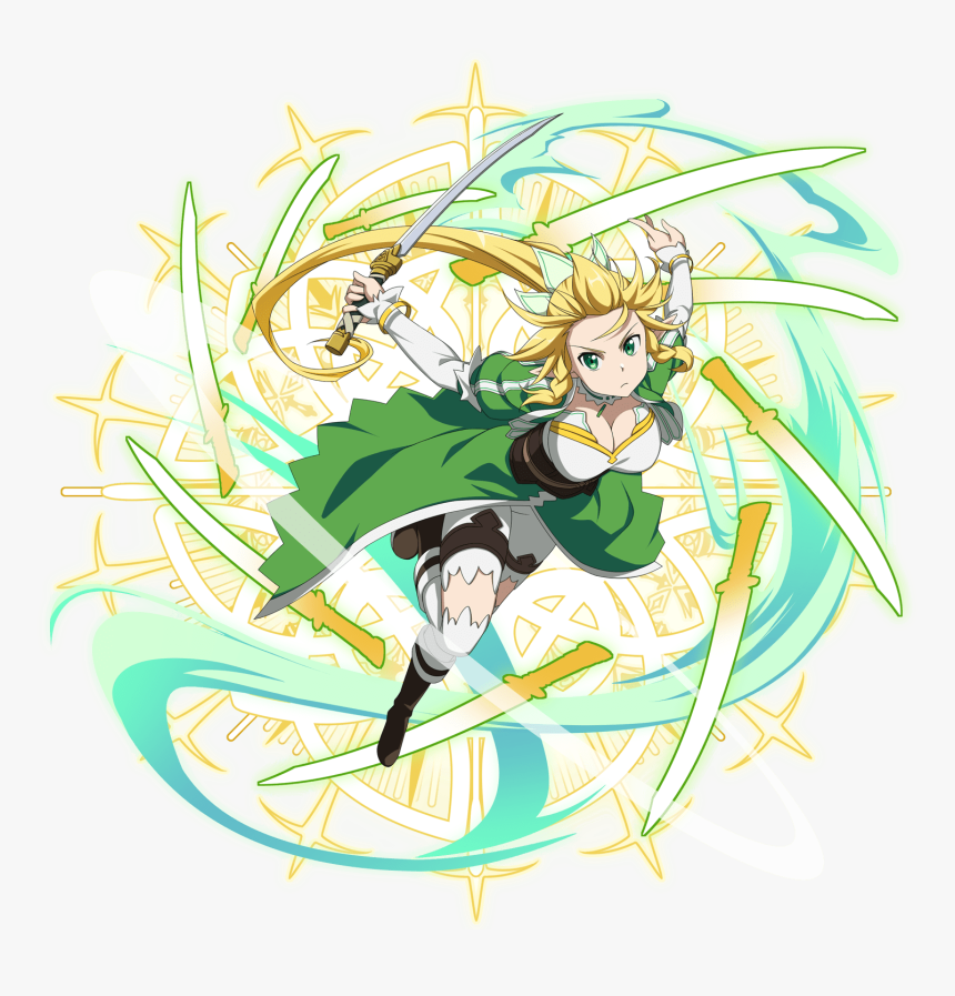 Sword Art Online Memory Defrag Leafa, HD Png Download