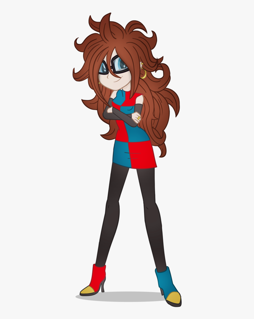 Android 21, Artist - Cartoon, HD Png Download