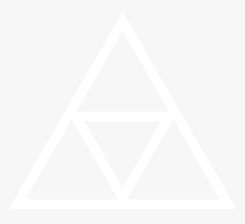 Vector Triple Triangle - Johns Hopkins Logo White, HD Png Download