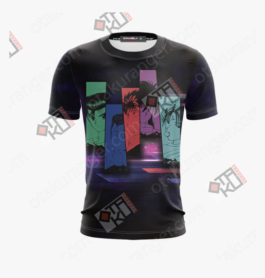 Yuyu Hakusho Unisex 3d T-shirt - Active Shirt, HD Png Download