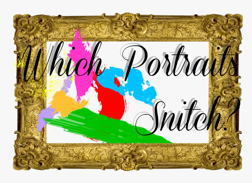 Which Portraits Snitch - Gold Frame, HD Png Download