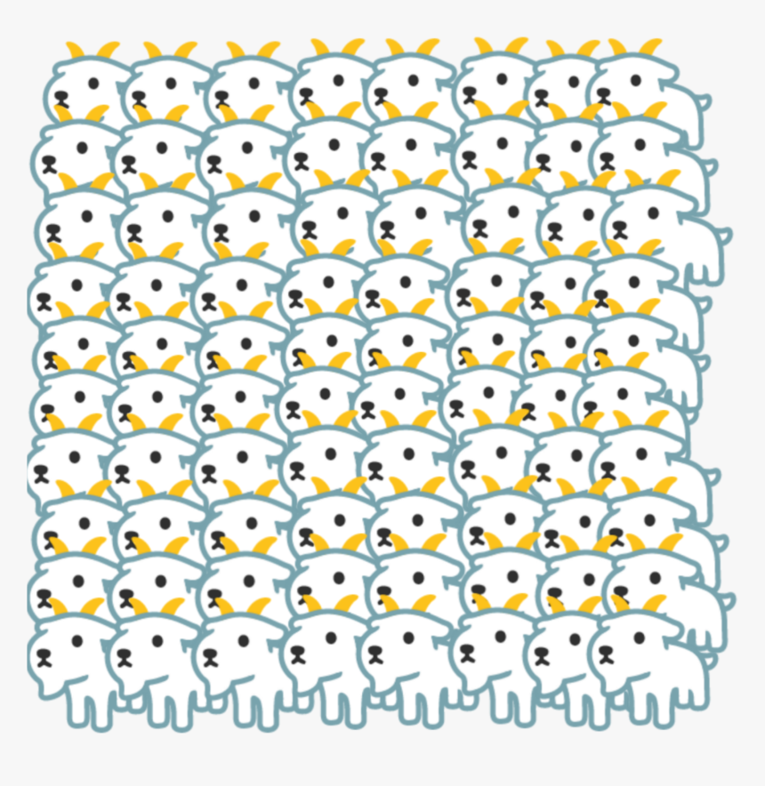 #goat #goats #cabra #cabras #emoji #cute #goatlover - Papel De Parede Rosa Pink, HD Png Download