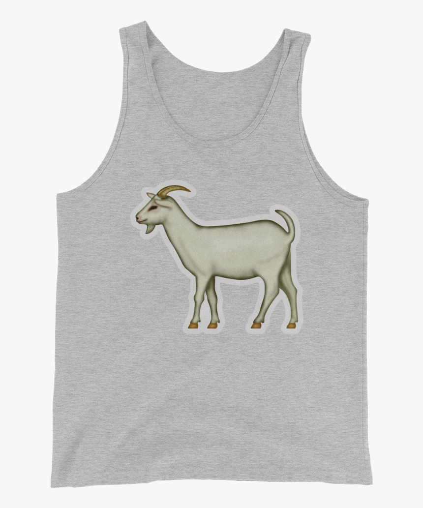 Men S Emoji Tank Top - Goat, HD Png Download