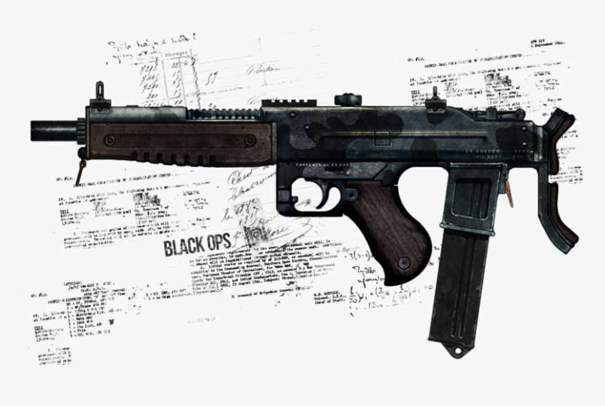 Skin 2 Mp6 Blackops, HD Png Download