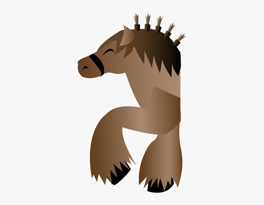 Heavy Horse Emoji - Illustration, HD Png Download