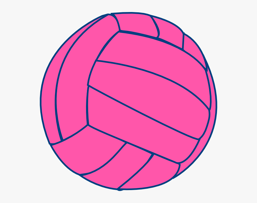 Heart Shaped Volleyball Clipart Banner Freeuse Library - Netball Ball Clipart, HD Png Download