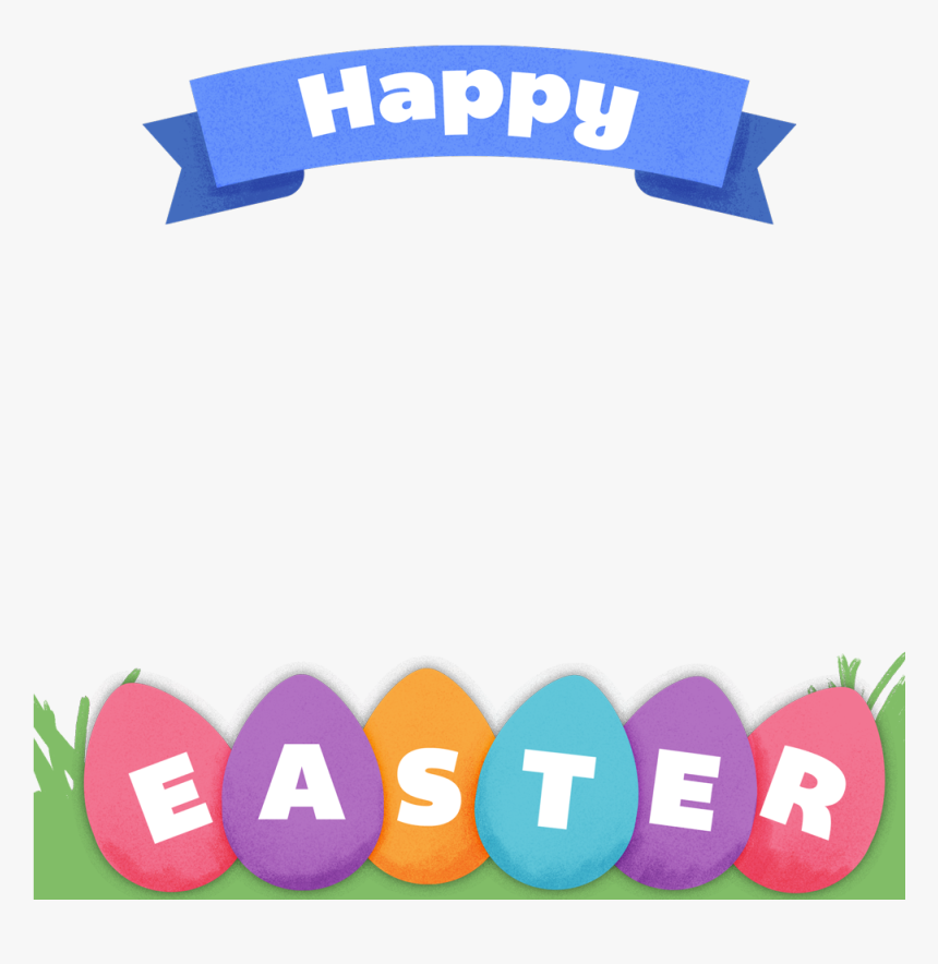 Easter Frames For Photoshop Png Photo - Png Transparent Easter Frame, Png Download