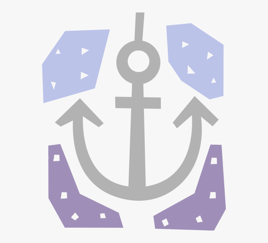 Picture Black And White Download Boat Anchor Restricts - Cross, HD Png Download