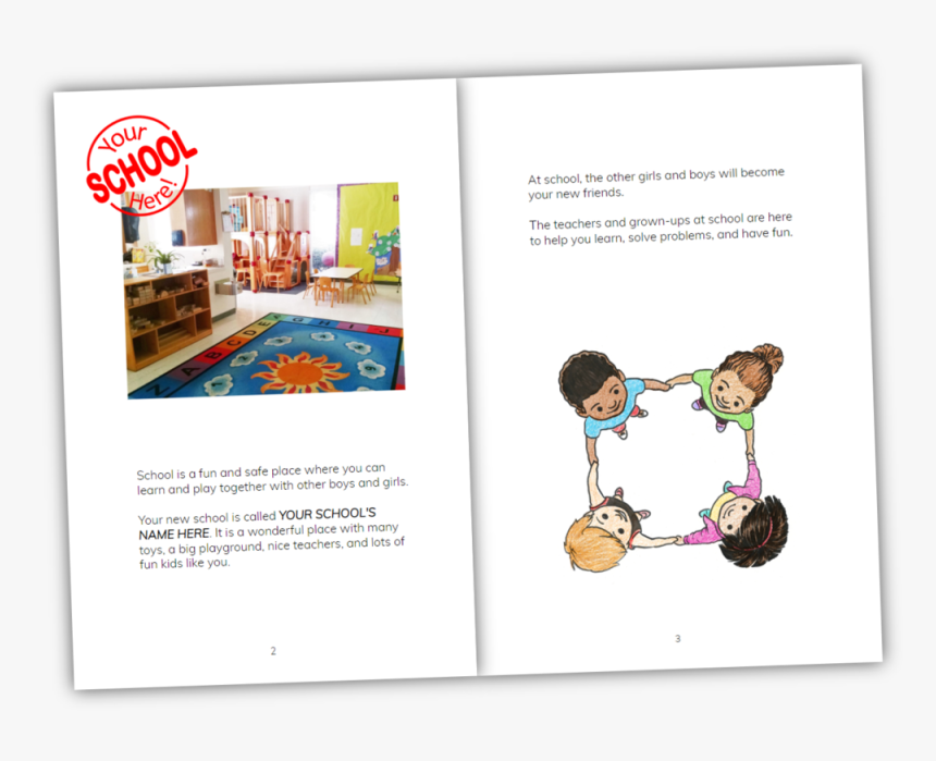 Add Your School’s Name And Photo In 2 Places - Cartoon, HD Png Download