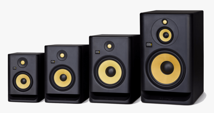 Studio Monitor Speakers Krk Rokit G$ - Krk Rokit G4, HD Png Download
