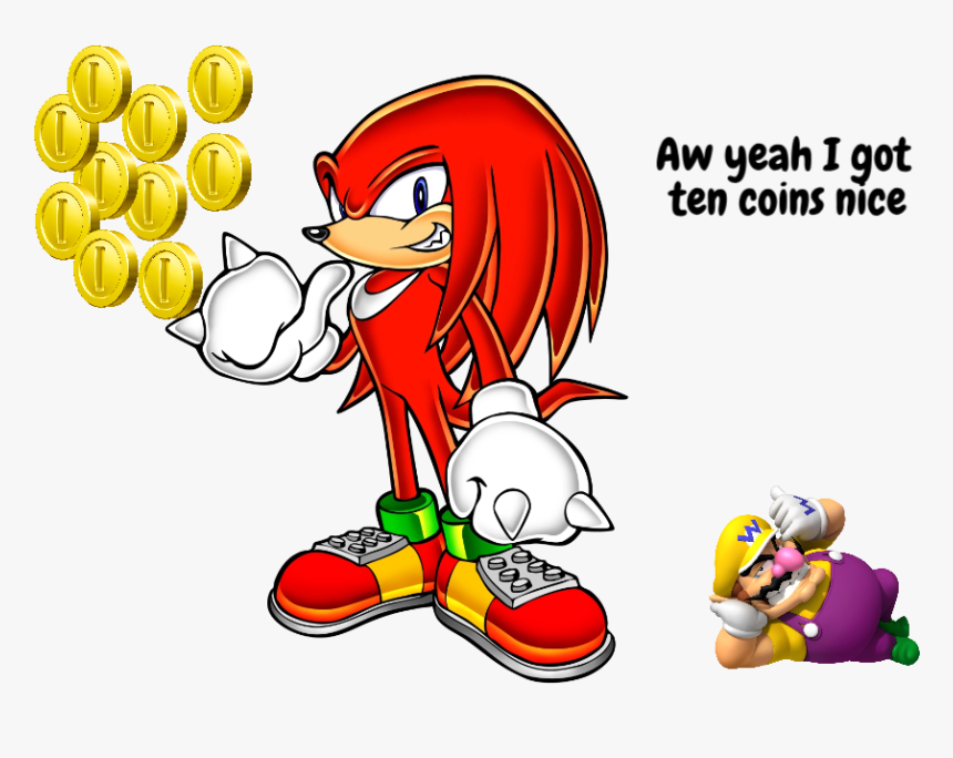 About A Month Ago - Knuckles The Echidna Clipart, HD Png Download