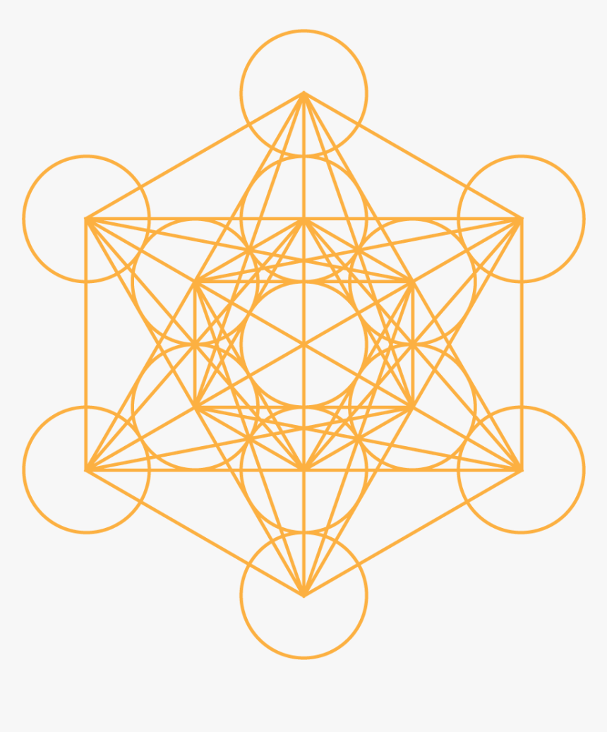 Metatron's Cube No Background, HD Png Download