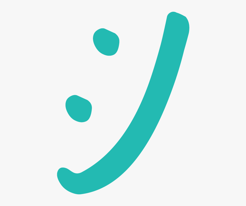 Smirk Teal, HD Png Download