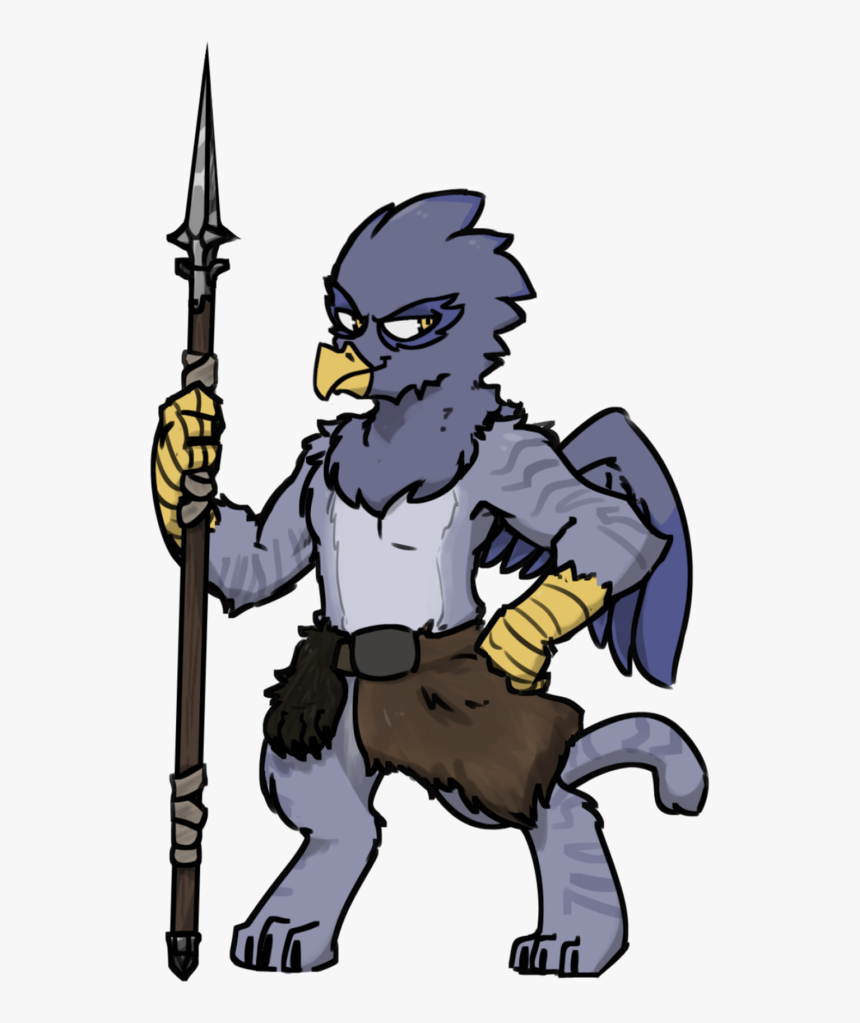 Thebirdiebin, Barbarian, Bipedal, Druid, Dungeons And - Cartoon, HD Png Download