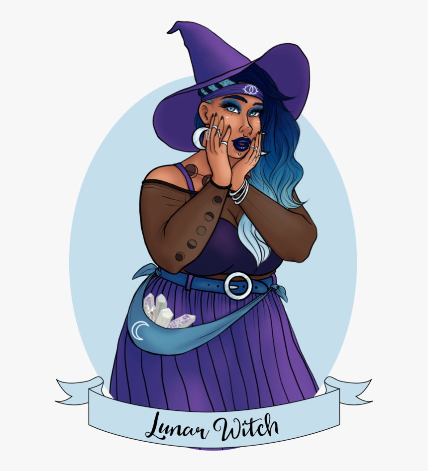 Lunar Witch, HD Png Download