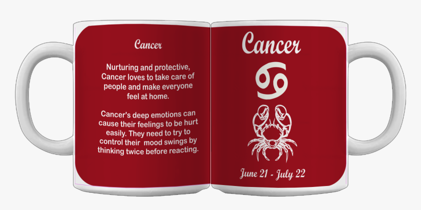 Cancer Zodiac Mug - Book, HD Png Download