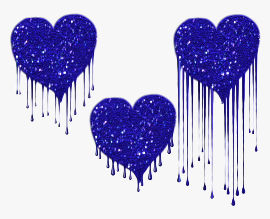 #mq #blue #hearts #heart #slash - Heart, HD Png Download