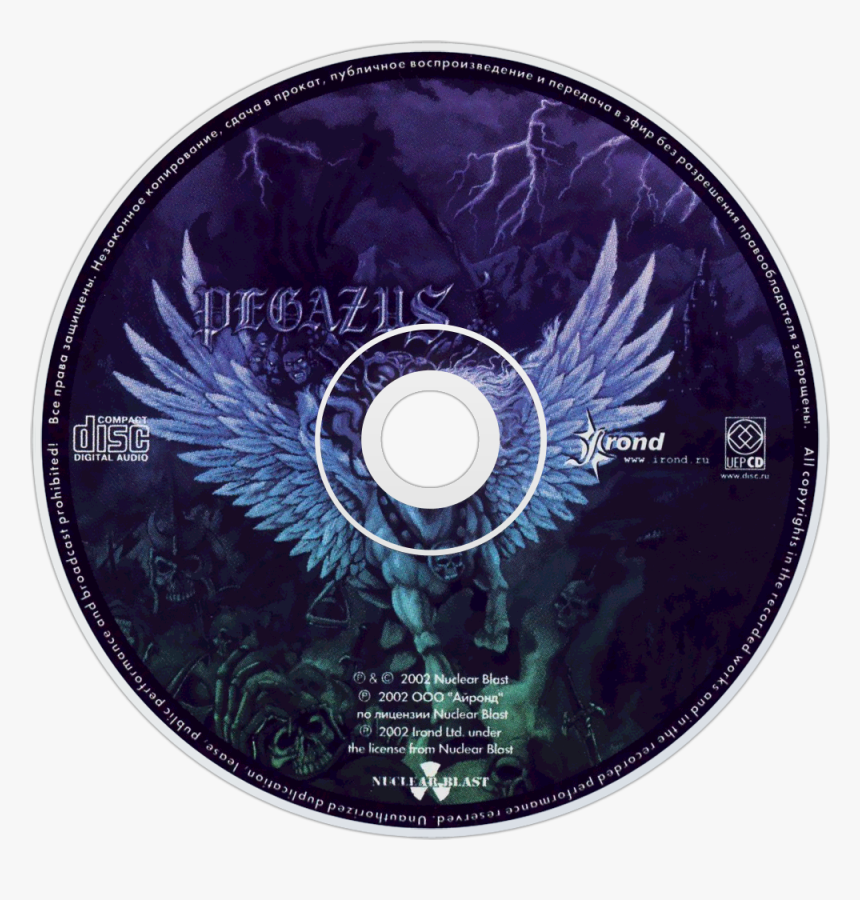 Pegazus The Headless Horseman Cd Disc Image - Cd, HD Png Download