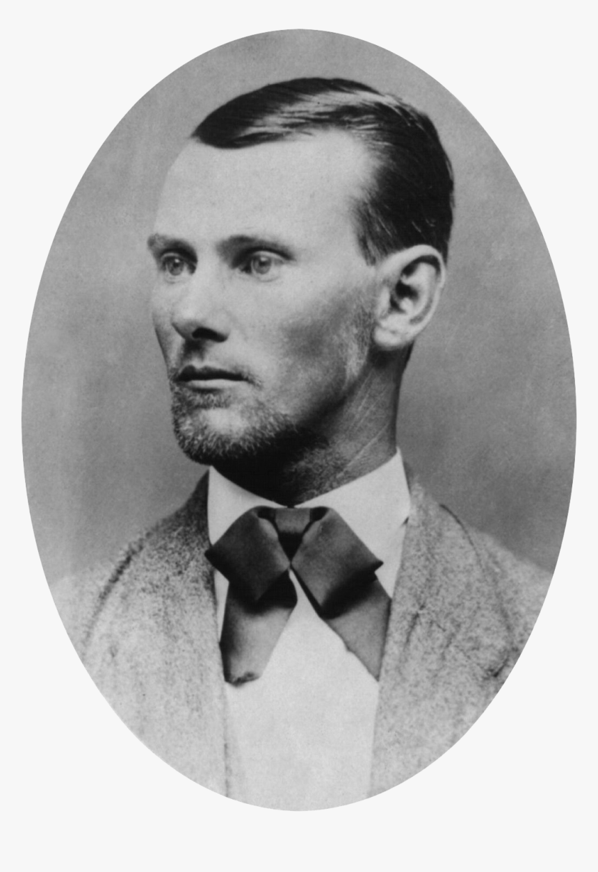 Jesse James Portrait - Jesse James, HD Png Download