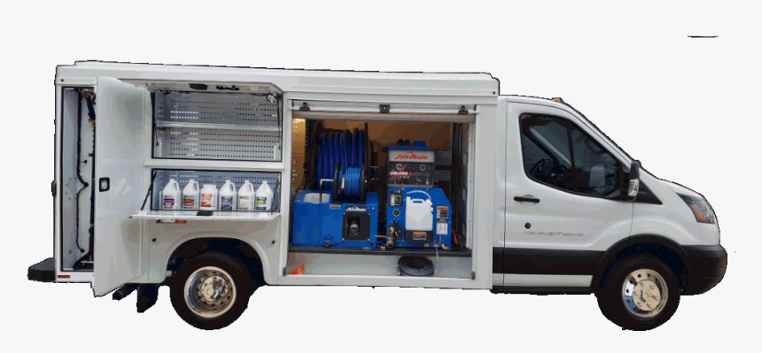 Selection2 - Carpet Cleaning Truck Set Up, HD Png Download