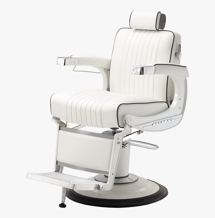 Belmont Barber Chair White, HD Png Download