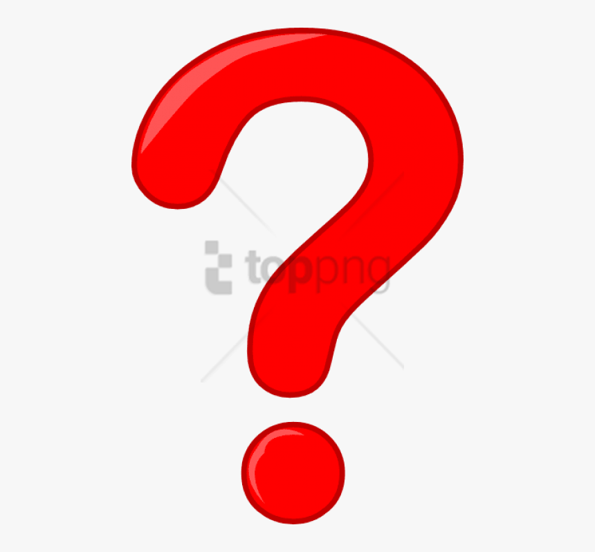 Free Png Download Red Question Mark Png Png Images - Clipart Question Mark Png, Transparent Png