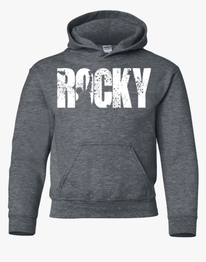 Rocky Balboa Officially Licensed Youth Ls Shirt/sweatshirt/hoodie - Hoodie, HD Png Download
