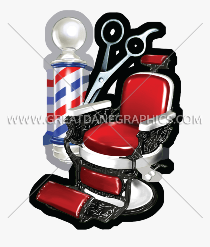 Production Ready Artwork For - Cartoon Photos Of Barber Chair, HD Png Download