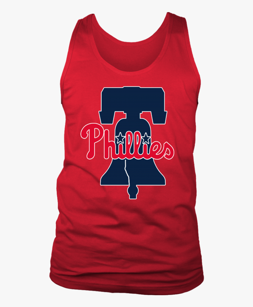 Philadelphia Phillies Unvei New Primary Logo T-shirt - Nupe Tank Top, HD Png Download