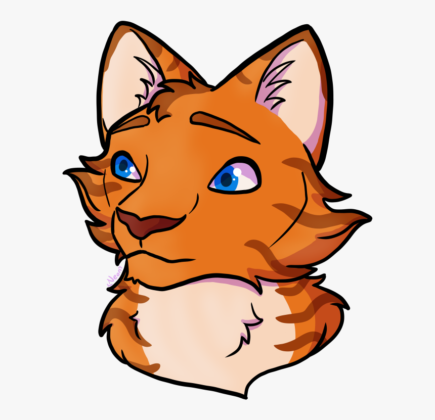 Orange Tabby - Cartoon, HD Png Download