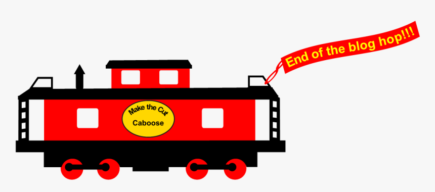 Trainline The Caboose Rail Transport - Caboose Silhouette, HD Png Download