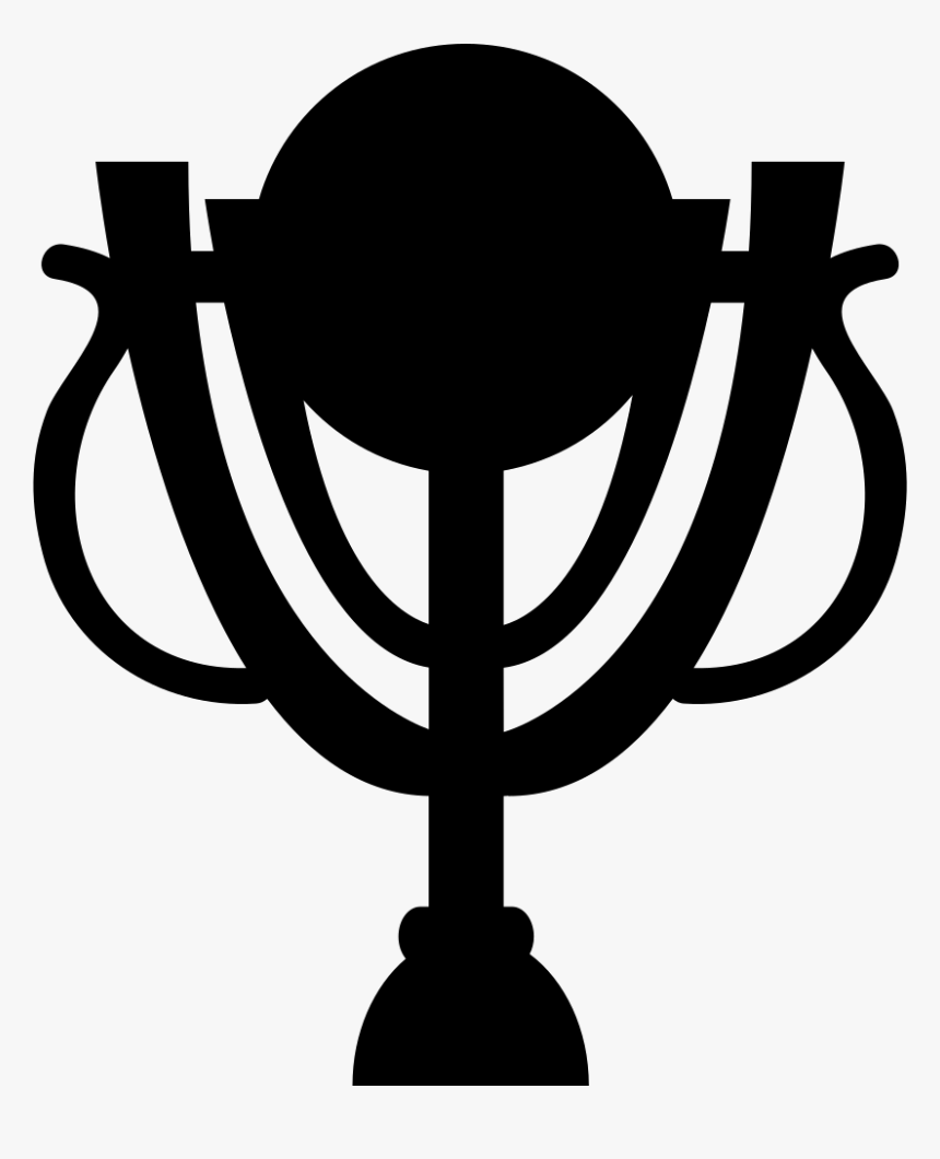 Football Trophy Silhouette - Trofeos De Futbol Silueta, HD Png Download