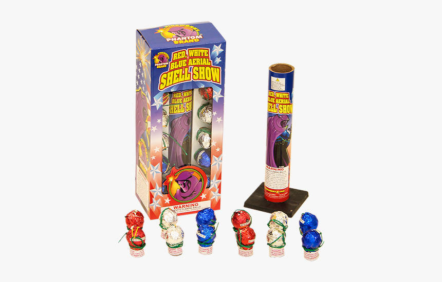 Reloadable Mortars Red, White, And Blue Aerial Shell - Playset, HD Png Download