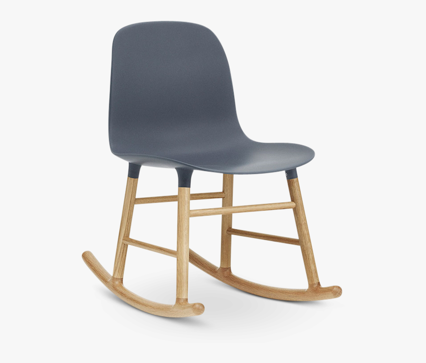 Form Rocking Chair, Blue-0 - Form Rocking Chair Normann Copenhagen, HD Png Download