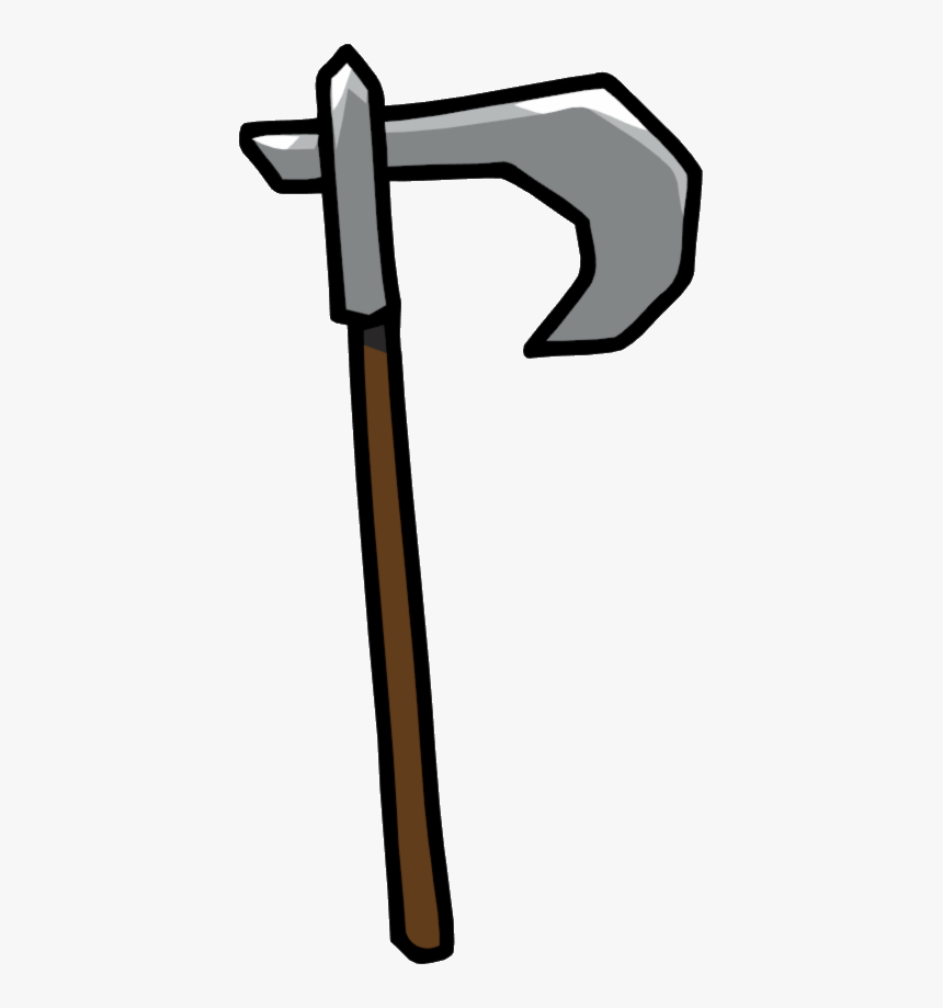 Scythe Clipart Weapon - Grim Reaper Ax Clipart, HD Png Download
