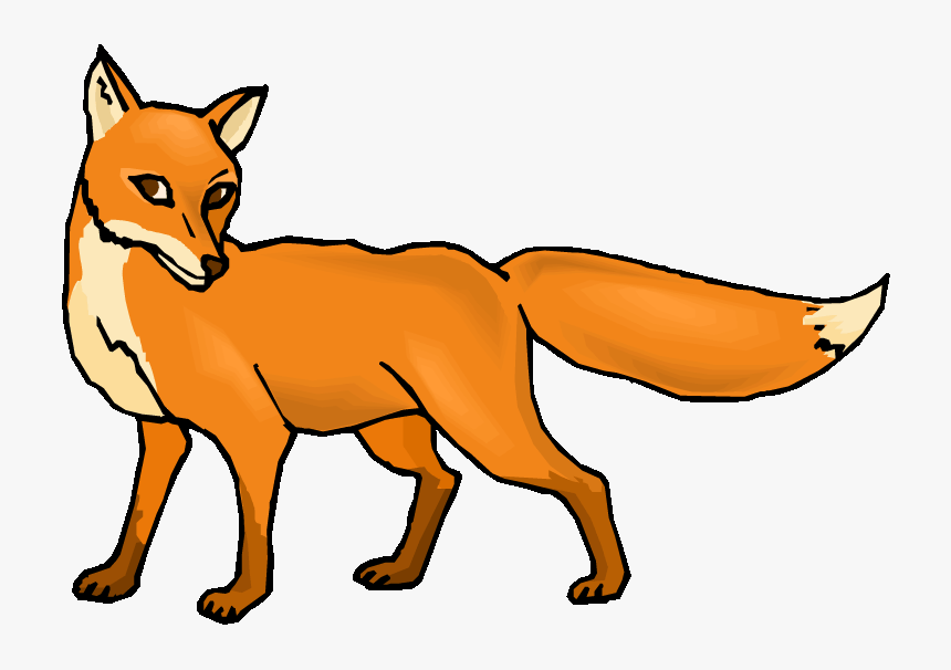 Free Fox Clipart - Fox Clipart, HD Png Download