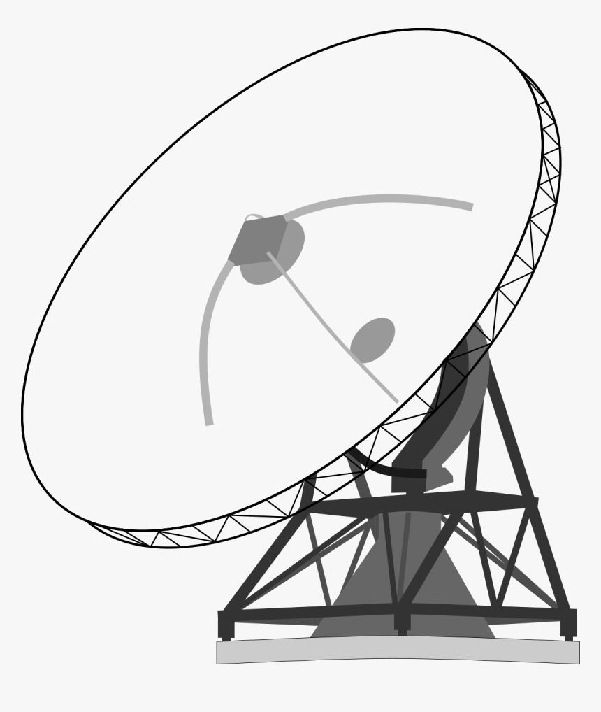 Satellite Ground Station Drawing, HD Png Download