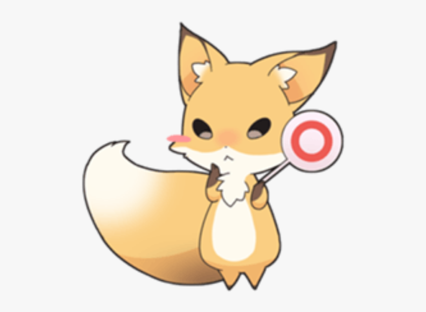 #kawaii #cute #fox #png #edit - Cute Fox Png, Transparent Png