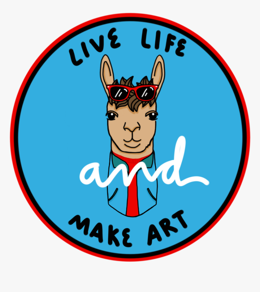 Cool Merton Llama - Cartoon, HD Png Download