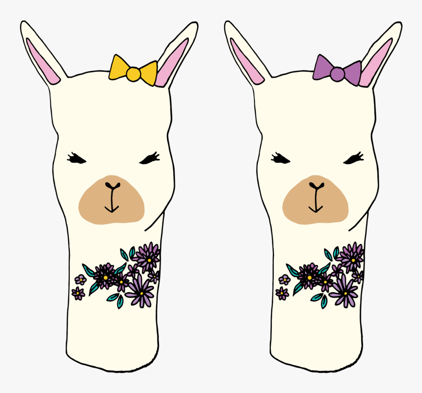Llamas-03 - Cartoon, HD Png Download