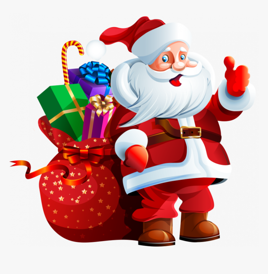 Transparent Background Santa Claus Png, Png Download