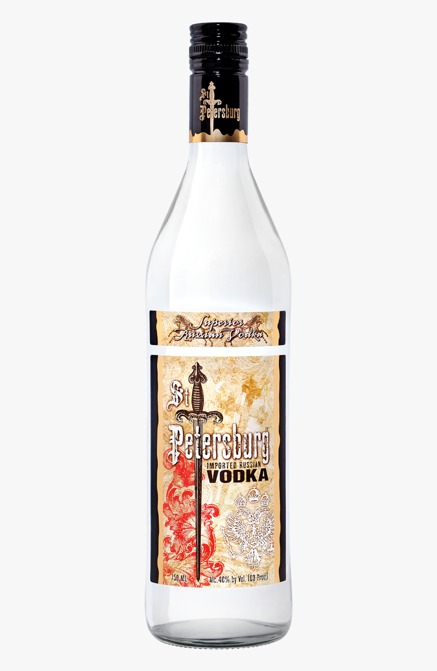 St Petersburg Russian Organic Vodka - San Petersburg Vodka, HD Png Download