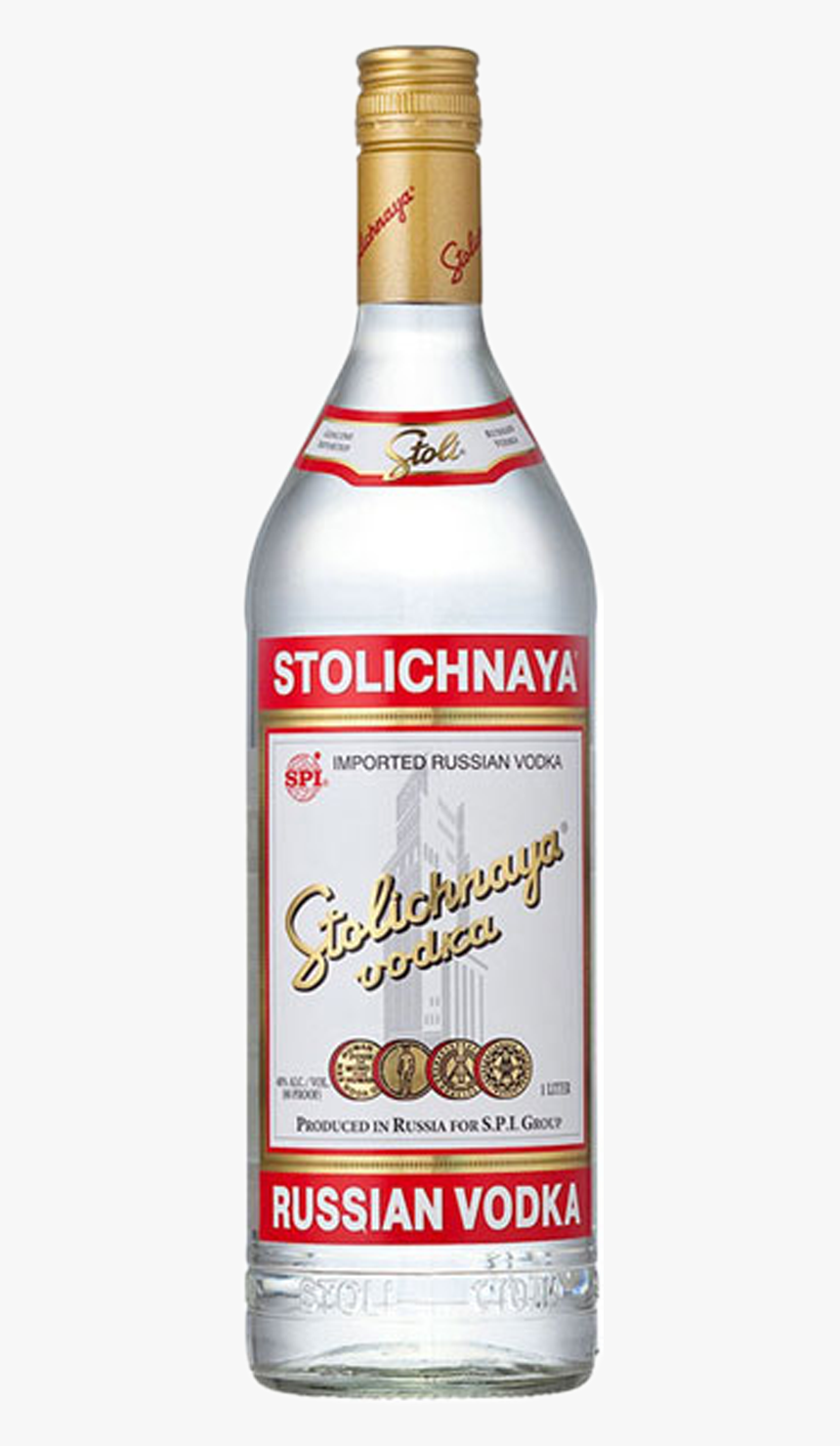 Stolichnaya Vodka 1 Ltr[russia] - Vodka Stolichnaya, HD Png Download