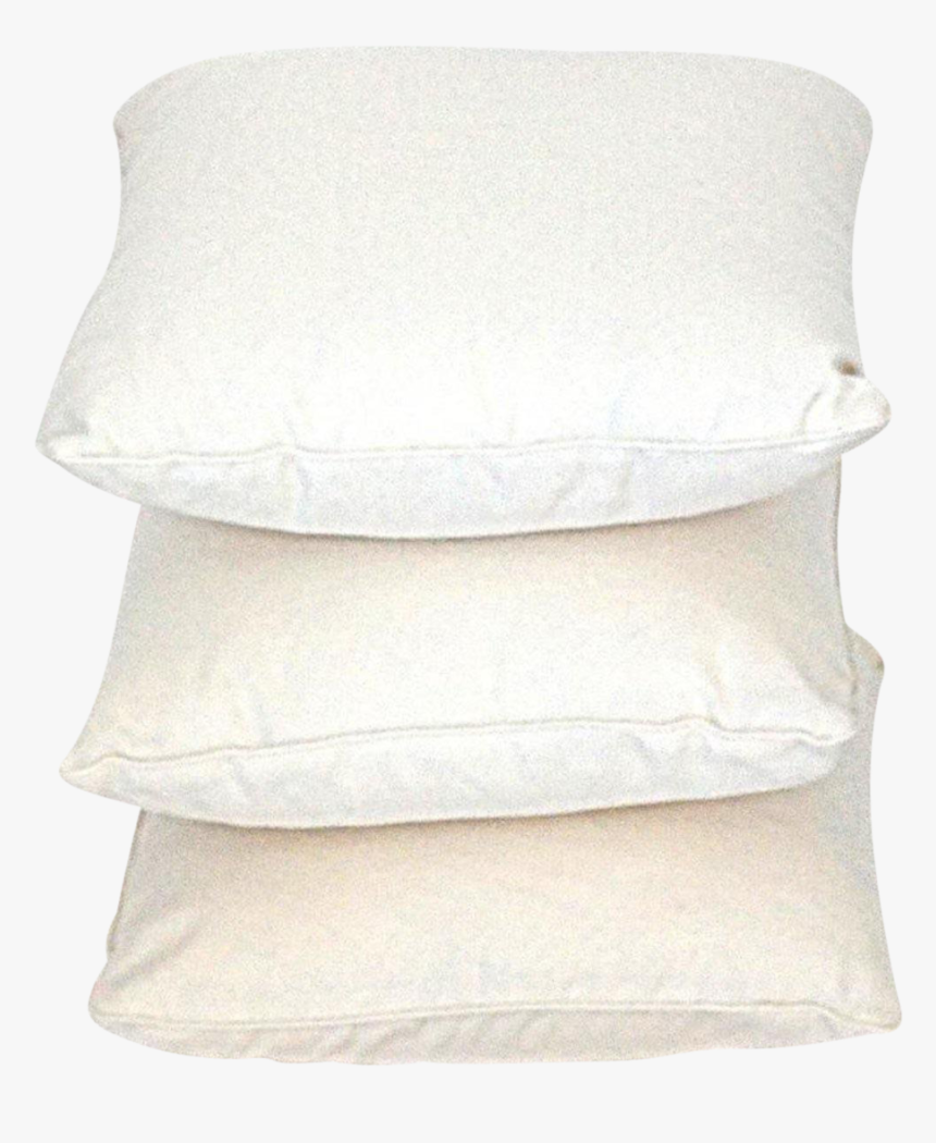 Contemporary Custom Frette Linen Pillow Trio In White - Wool, HD Png Download