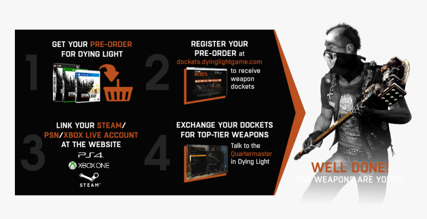 Dying Light Pre Order, HD Png Download