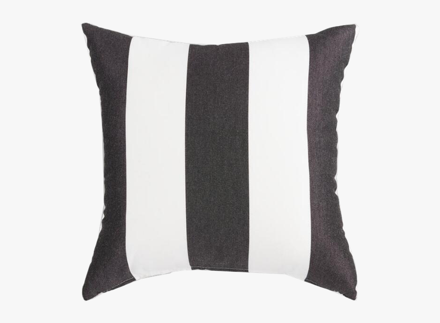 Black And White Striped Outdoor Cushion Uk, HD Png Download