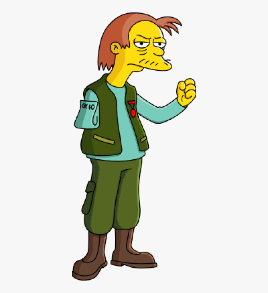Herman Simpsons, HD Png Download